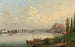 Vue de Coblence avec la forteresse Ehrenbreitstein - Conrad Zick — Ansicht des Kunstwerks