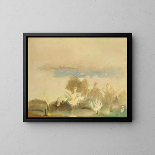 der Langsamkeit - Constant Permeke — gerahmtes Bild an der Wand