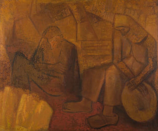 Die Muschelsammler - Constant Permeke — Ansicht des Kunstwerks