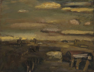 Landschaft im Februar - Constant Permeke — Ansicht des Kunstwerks