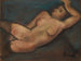 Akt liegend mit dem Arm über dem Kopf - Constant Permeke — Ansicht des Kunstwerks