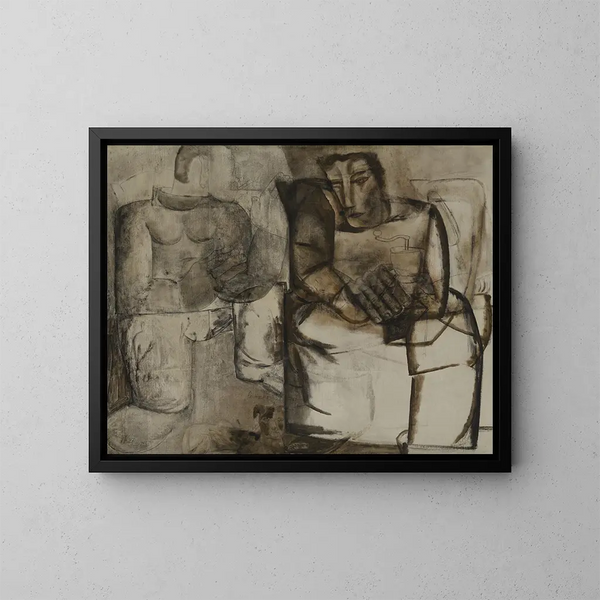 Vêpres - Constant Permeke — gerahmtes Bild an der Wand
