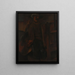 Selbstporträt - Constant Permeke — gerahmtes Bild an der Wand