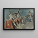 Kutschfahrer - Constantin Guys — gerahmtes Bild an der Wand