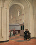 L'intérieur de l'église St. Bendts à Ringsted - Constantin Hansen — Ansicht des Kunstwerks