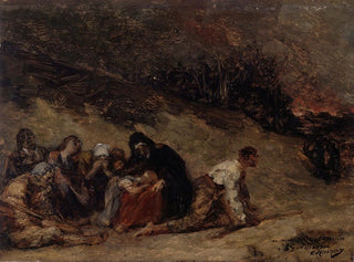 Episode des Bauernkriegs - Constantin Meunier — Ansicht des Kunstwerks