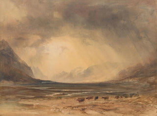 Die Kopf des Glencoe, Argyll im Norden, Schottland - Copley Fielding — Ansicht des Kunstwerks
