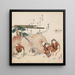 Katsushika Hokusai — gerahmtes Bild an der Wand