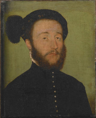Corneille de Lyon - Portrait of Ren du Puy du Fou.webp