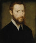 Portrait eines Mannes mit spitzem Kragen - Corneille de Lyon — Ansicht des Kunstwerks