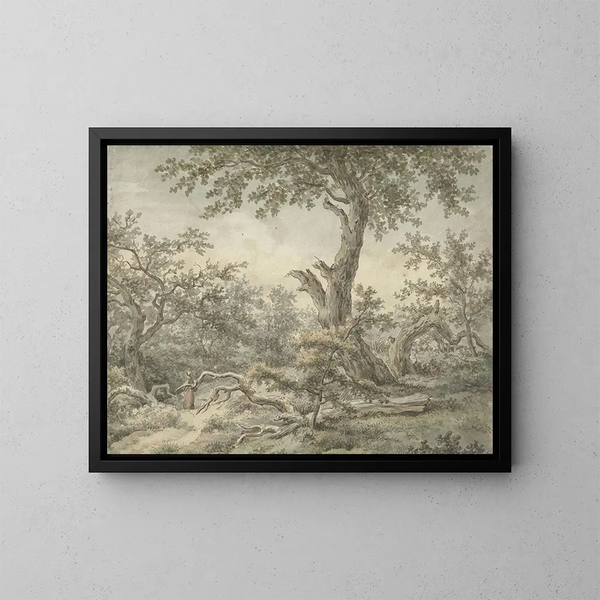 Landschaftsbild - Cornelis Buys — gerahmtes Bild an der Wand