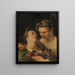 Ceres und Bacchus - Cornelis Cornelisz van Haarlem — gerahmtes Bild an der Wand