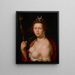 Diane als Jägergöttin - Cornelis Cornelisz van Haarlem — gerahmtes Bild an der Wand