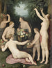 Pomona empfängt die Fruchternte - Cornelis Cornelisz van Haarlem — Ansicht des Kunstwerks