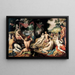 Die Hochzeit von Peleus und Thetis - Cornelis Cornelisz van Haarlem — gerahmtes Bild an der Wand