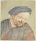 Buste eines Bauern, der nach rechts geneigt ist - Cornelis Dusart — Ansicht des Kunstwerks