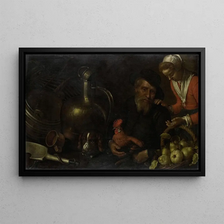 Cornelis Jacobsz Delff - The Poultry Seller.webp
