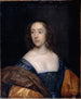 Portrait einer Dame in Blau - Cornelis Jonson van Ceulen — Ansicht des Kunstwerks