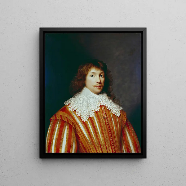 William Fitzwilliam, zweiter Lord Fitzwilliam von Liffer - Cornelis Jonson van Ceulen — gerahmtes Bild an der Wand