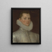 John Smythe d'Ostenhanger jetzt Westenhanger Kent - Cornelis Ketel — gerahmtes Bild an der Wand