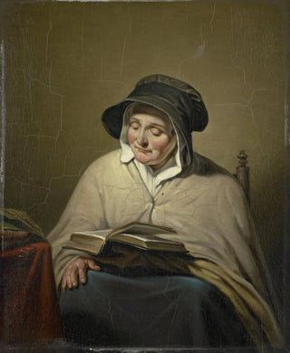 Cornelis Kruseman - Old Woman Reading.webp