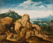 Landschaft mit der Flucht nach Ägypten - Cornelis Massijs — Ansicht des Kunstwerks