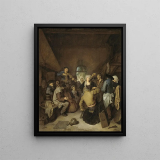 Cornelis Pietersz Bega - Peasants making Music and Dancing.webp