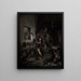 L'Alchimiste - Cornelis Pietersz Bega — gerahmtes Bild an der Wand