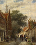 Rue d'Enkhuizen - Cornelis Springer — Ansicht des Kunstwerks