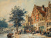 Le Havendijk d'Enkhuizen en été - Cornelis Springer — Ansicht des Kunstwerks