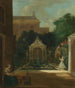 Ein Garten am Kanalhaus in Amsterdam - Cornelis Troost — Ansicht des Kunstwerks