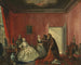 Johanna und die jüdischen Händler - Cornelis Troost — Ansicht des Kunstwerks