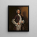 Portrait d'Isaac Sweers, officier en chef d'Amsterdam et gouverneur de la Compagnie néerlandaise des Indes orientales - Cornelis Troost — gerahmtes Bild an der Wand