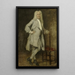 Portrait von Jan Lepeltak, Holzhandel in Amsterdam, Regenten des Waisenhauses Aalmoezeniersweeshuis - Cornelis Troost — gerahmtes Bild an der Wand