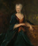 Portrait von Louise Christina Trip, Ehefrau von Gerrit Sichterman - Cornelis Troost — Ansicht des Kunstwerks
