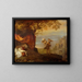 Cimon und Iphigenie - Cornelis van Poelenburch — gerahmtes Bild an der Wand