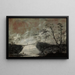 Landschaft mit einer Brücke - Cornelis de Bie — gerahmtes Bild an der Wand