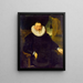Portrait eines Mannes - Cornelis de Vos — gerahmtes Bild an der Wand