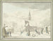 Vergnügung auf dem Eis im Dorf Kortenhoef - Cornelis van Noorde — Ansicht des Kunstwerks