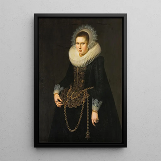 Cornelis van der Voort - Portrait of a 22YearOld Woman.webp