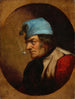 Habitanten mit blauer Mütze und Pfeife - Cornelius David Krieghoff — Ansicht des Kunstwerks