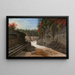Flussklamm im Herbst - Cornelius David Krieghoff — gerahmtes Bild an der Wand