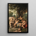 Reproduktion des Gemäldes Allegorie der Lüste - Correggio