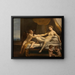 Danaé - Correggio — gerahmtes Bild an der Wand
