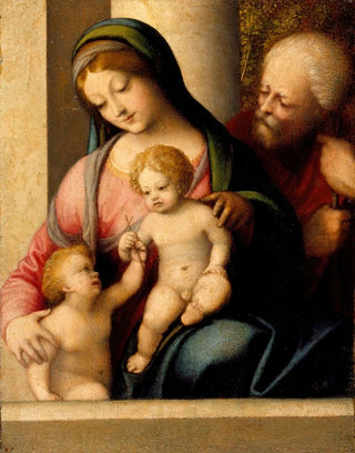Correggio - Holy Family with the Infant St John.webp