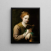 Lesung der Heiligen Katharina - Correggio — gerahmtes Bild an der Wand