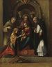 Das mystische Heiratsbild der heiligen Katharina - Correggio — Ansicht des Kunstwerks