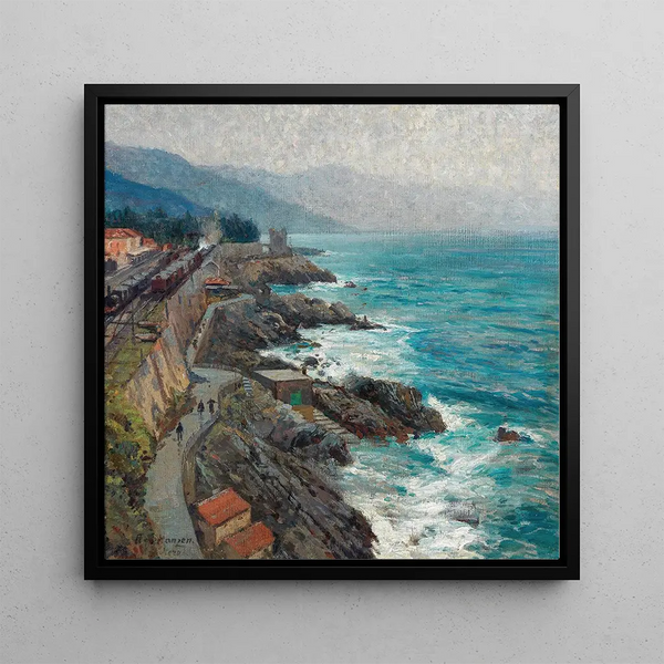 Côte à Nervi - Alexei Vasilievich Hanzen