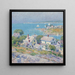 Côtes de la Nouvelle-Angleterre - Childe Hassam — gerahmtes Bild an der Wand
