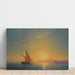 Reproduktion des Gemäldes Sonnenuntergang auf Ischia - Ivan Konstantinovich Aivazovsky